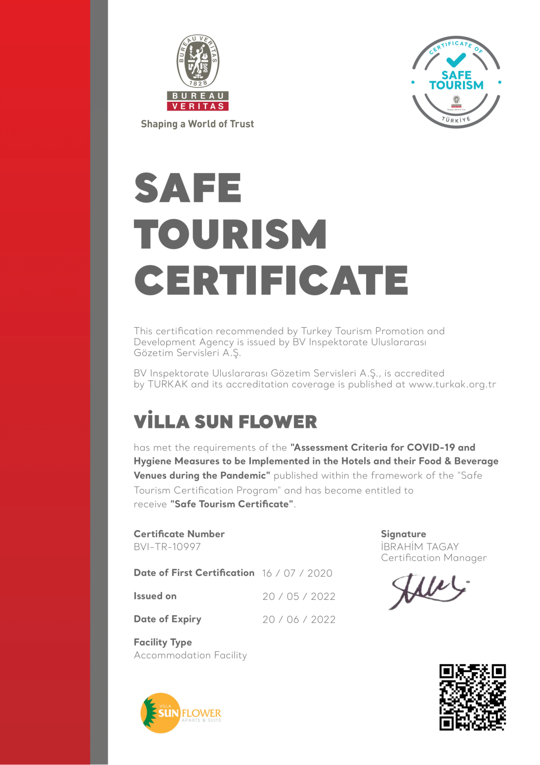 Safe Tourism